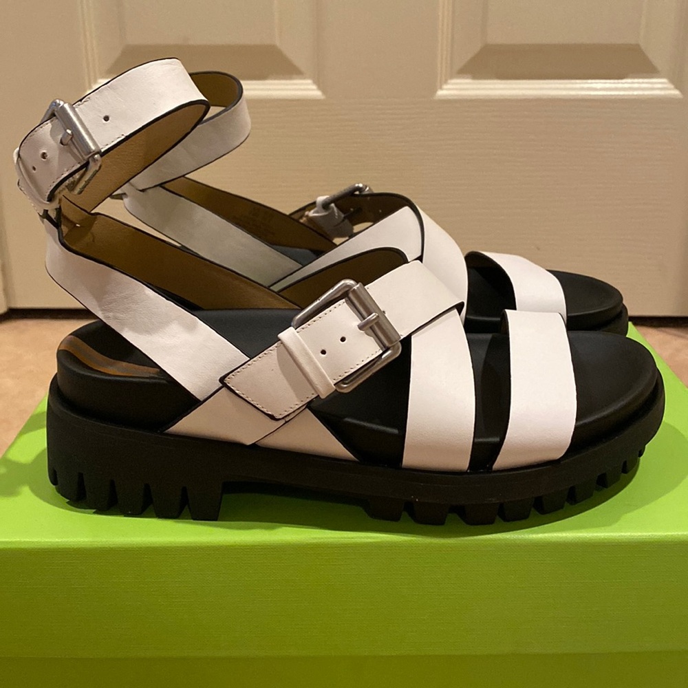 Sam Edelman Eleanora ankle steam sandal - size 6.5
